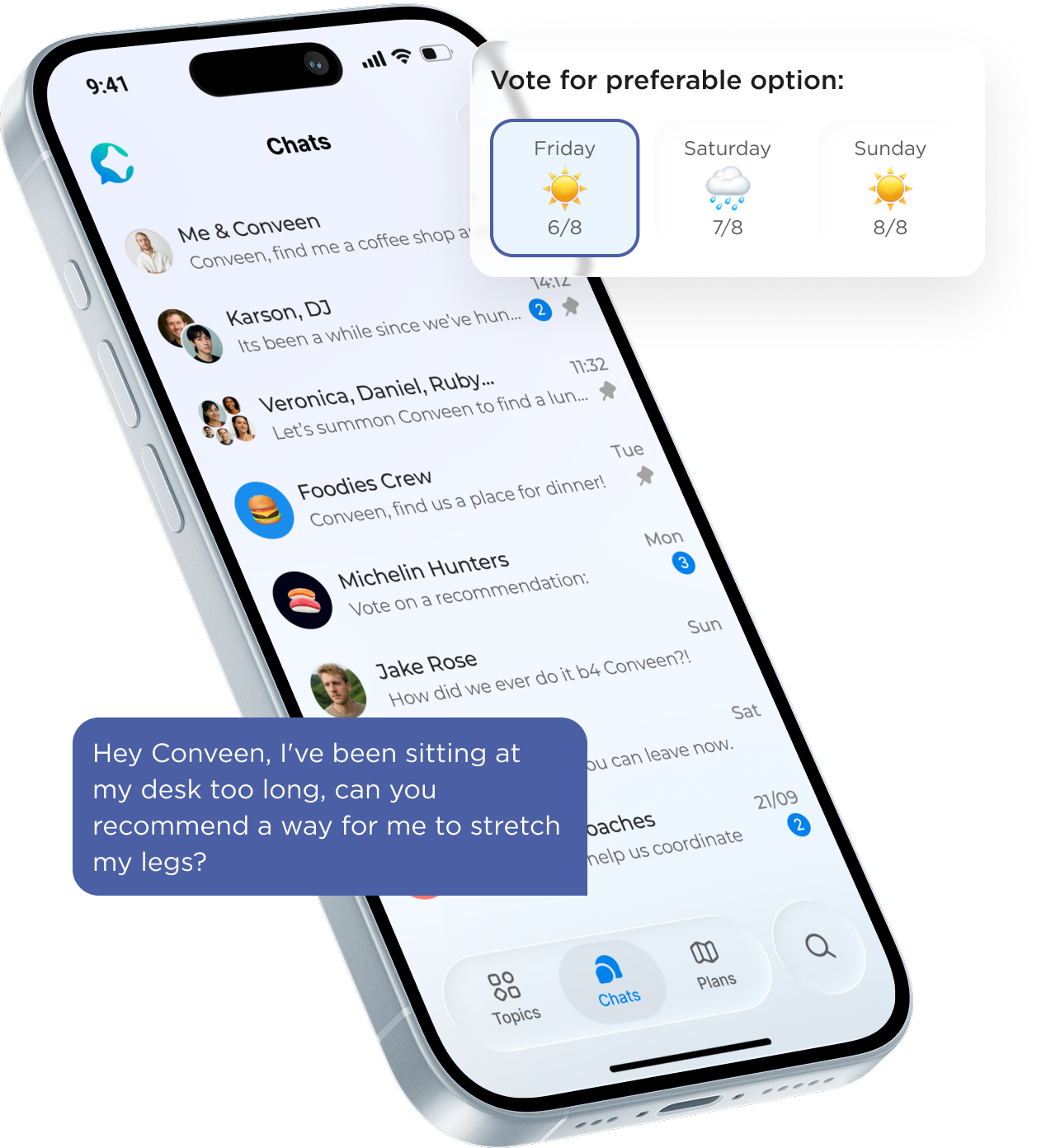 A cell phone with a text message on the screen.