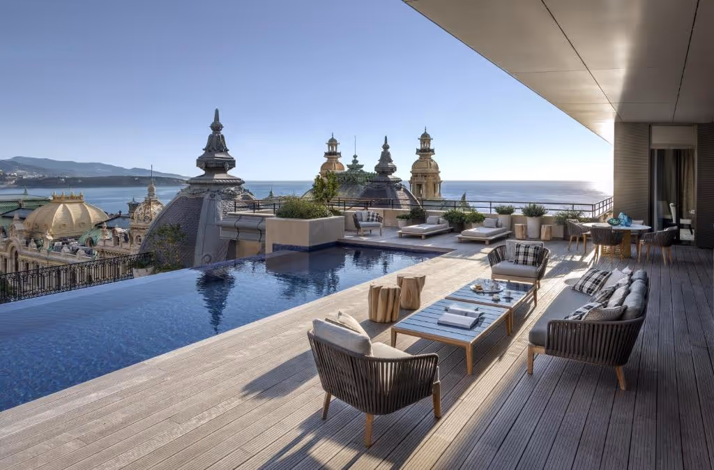 Terrasse privée Hôtel de Paris Monte-Carlo