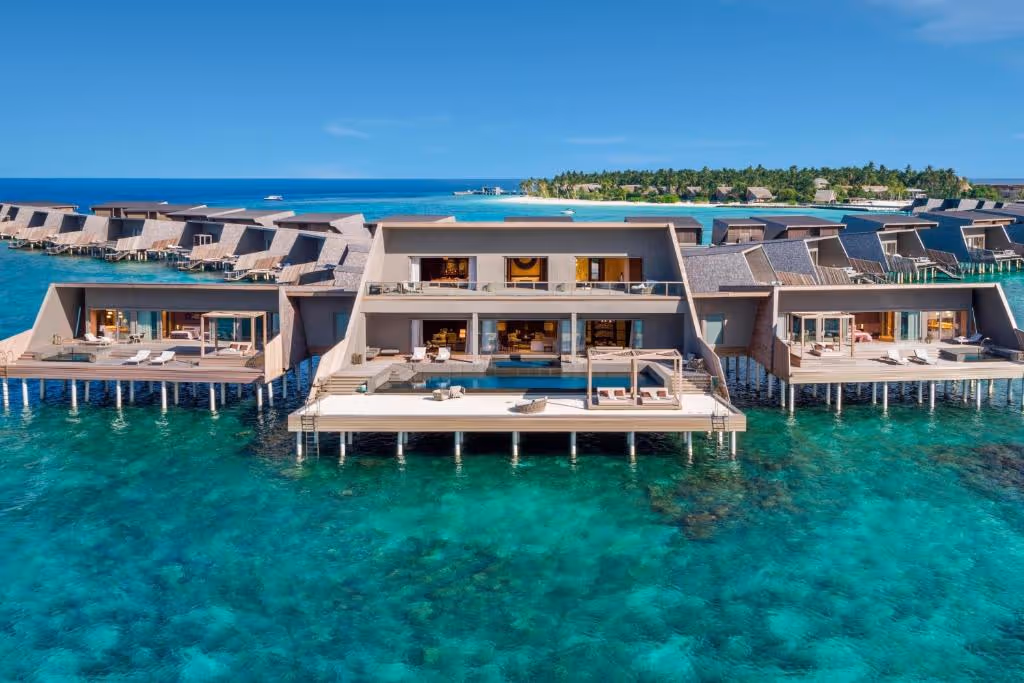 Villa sur pilotis St. Regis Maldives