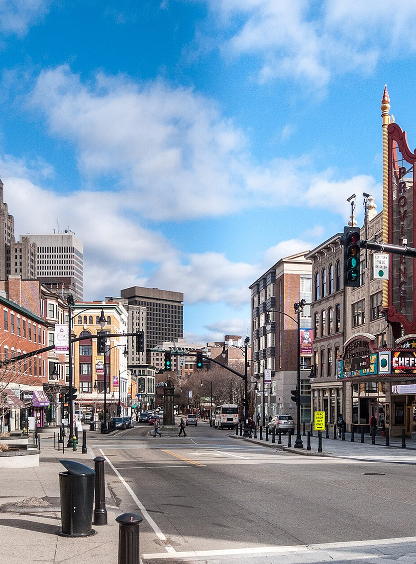 Downtown Providence street