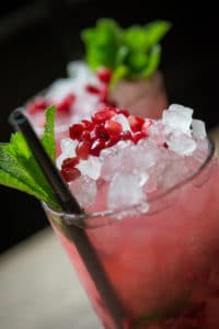 Sub 13 pomegrante blush cocktail