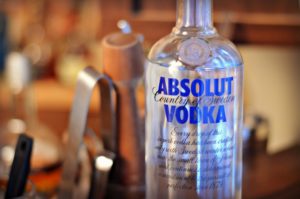 Absolut bottle