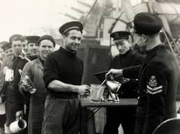 Royal Navy seamen daily rum ration