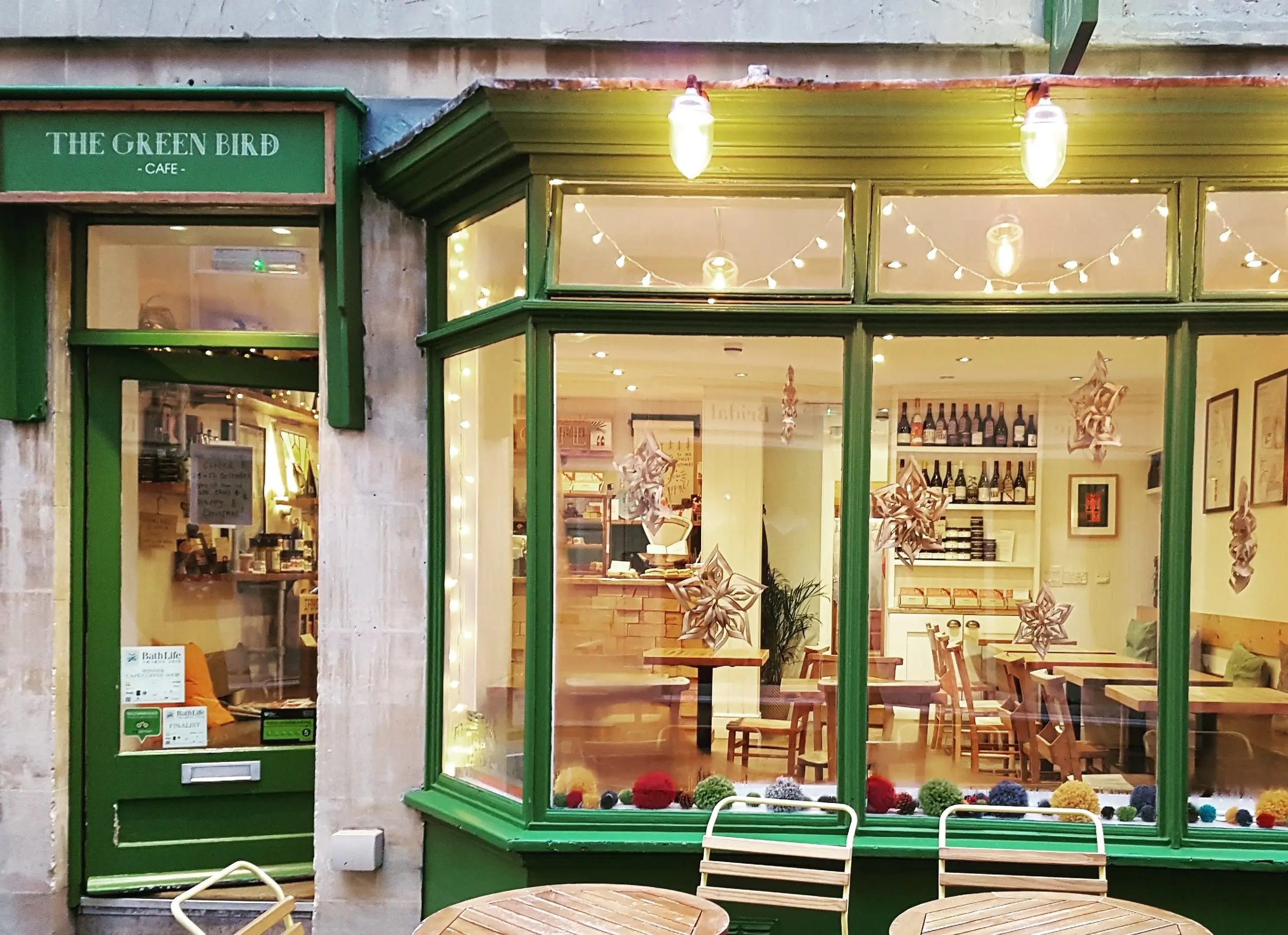 Recover from your stag do at bath favourite cafe Green Bird