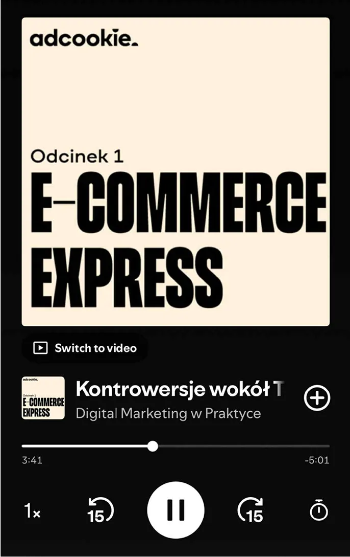 Odcinek e-commerce express by adcookie na spotify