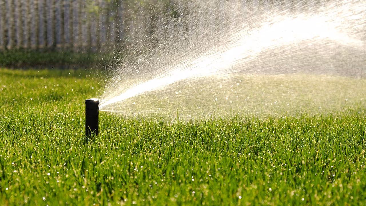 Irrigation system providing even lawn watering in Fort Collins