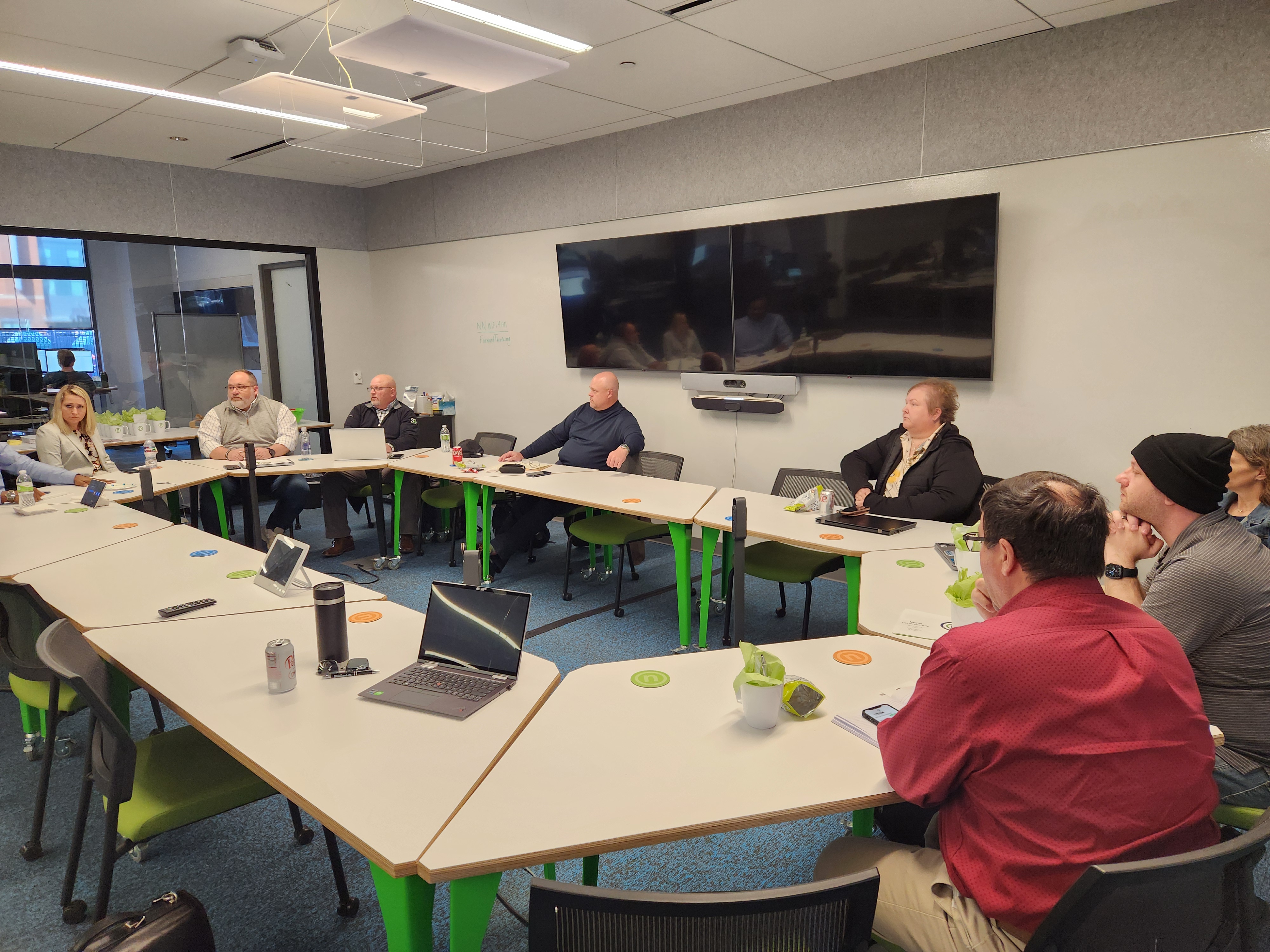 KANE members collaborating at an event
