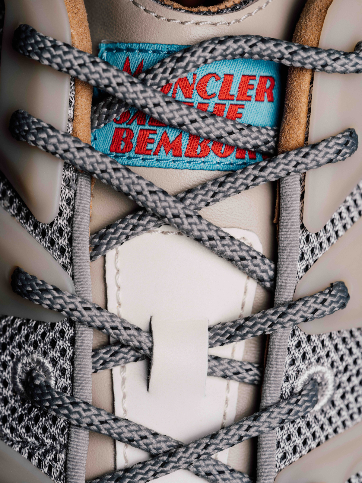 Fashion still from RESH moncler campaign – frame with snickers