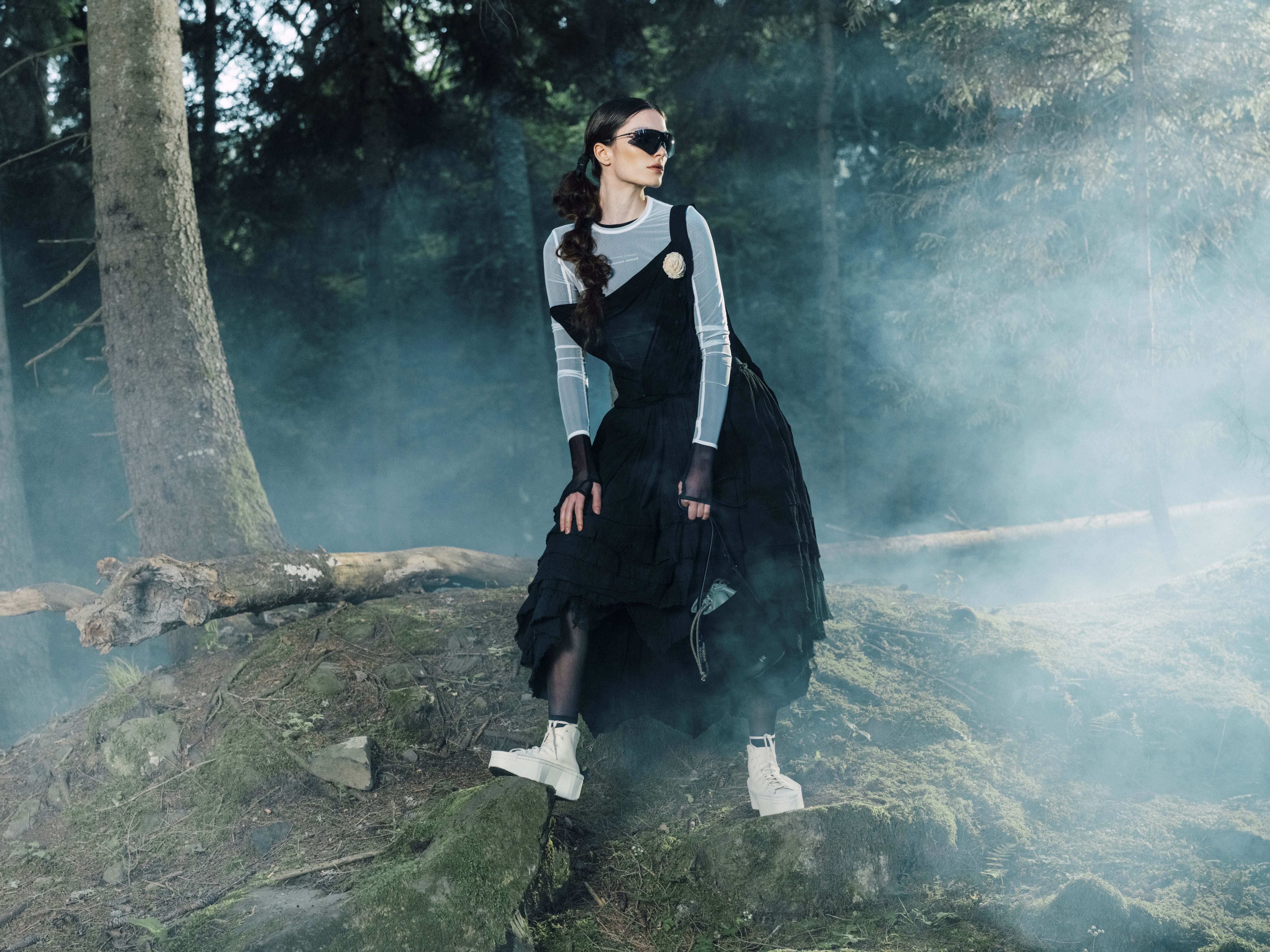 Cinematic from RESH selected archive commercial or creative campaign — wide frame with natural lighting and model