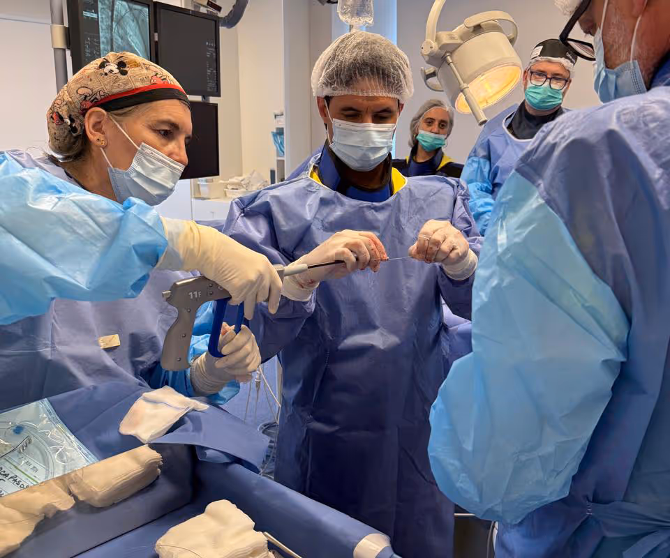 Intervención cardiológica compleja - Sanatorio Tandil