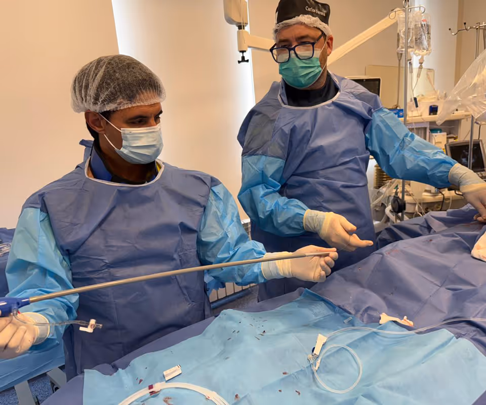 Intervención cardiológica compleja - Sanatorio Tandil