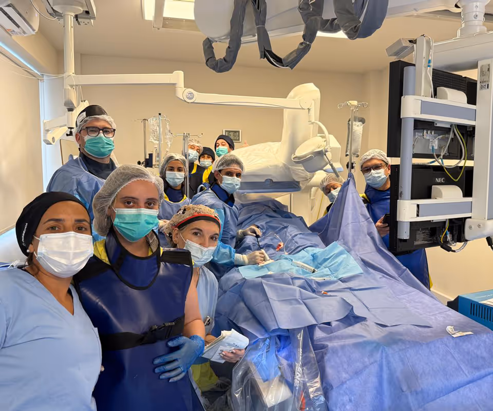 Intervención cardiológica compleja - Sanatorio Tandil