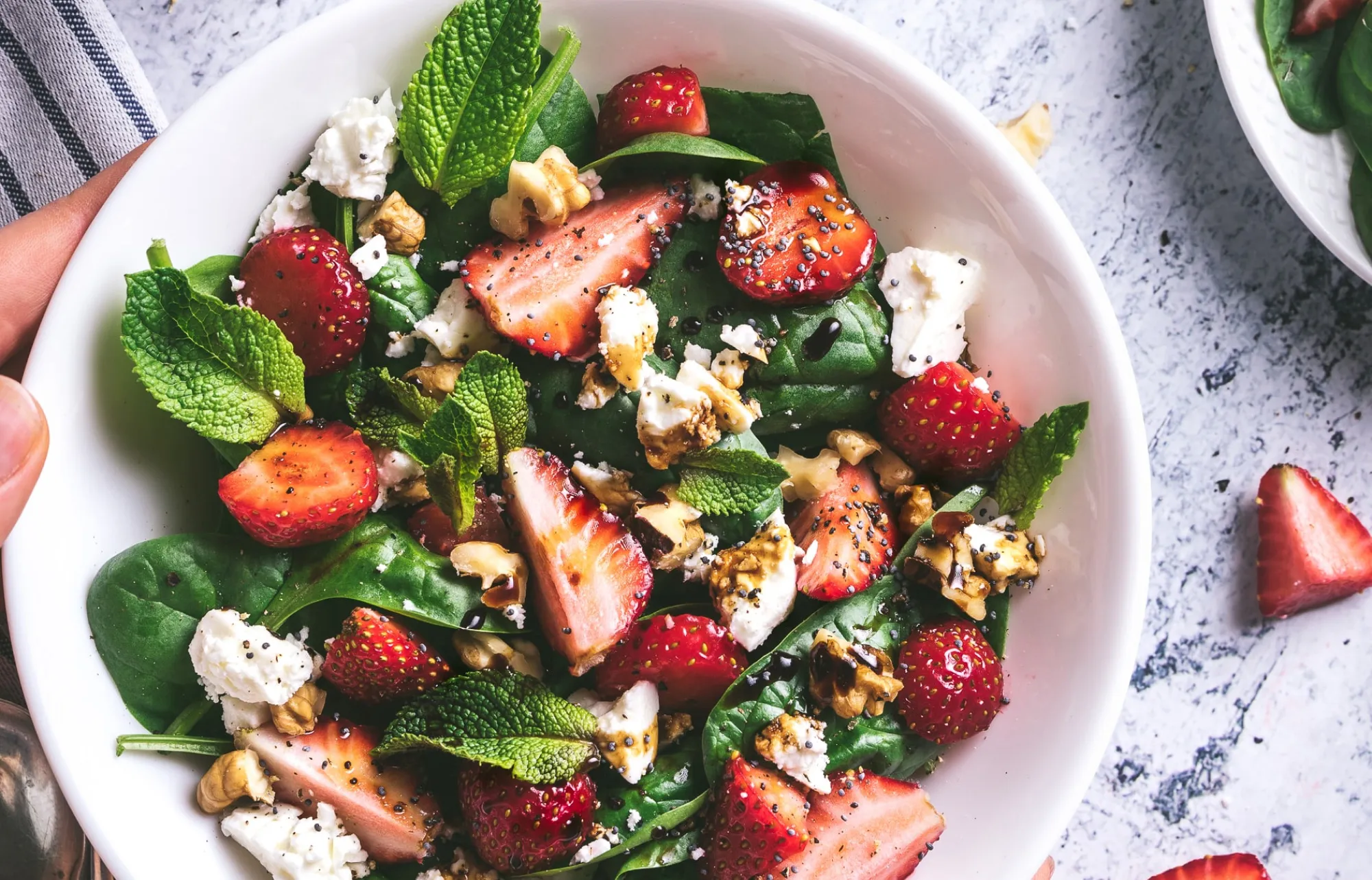 Strawberry Caprese Summer Salad