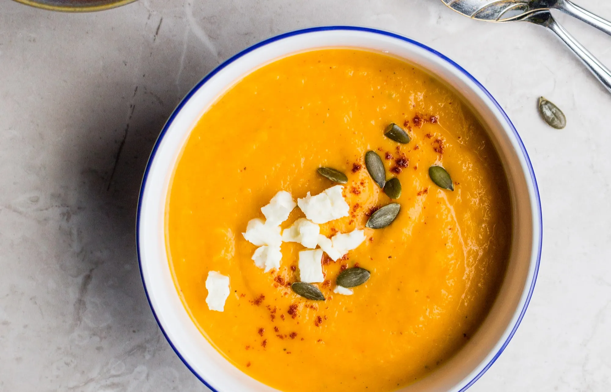 Butternut Squash + Pumpkin Soup