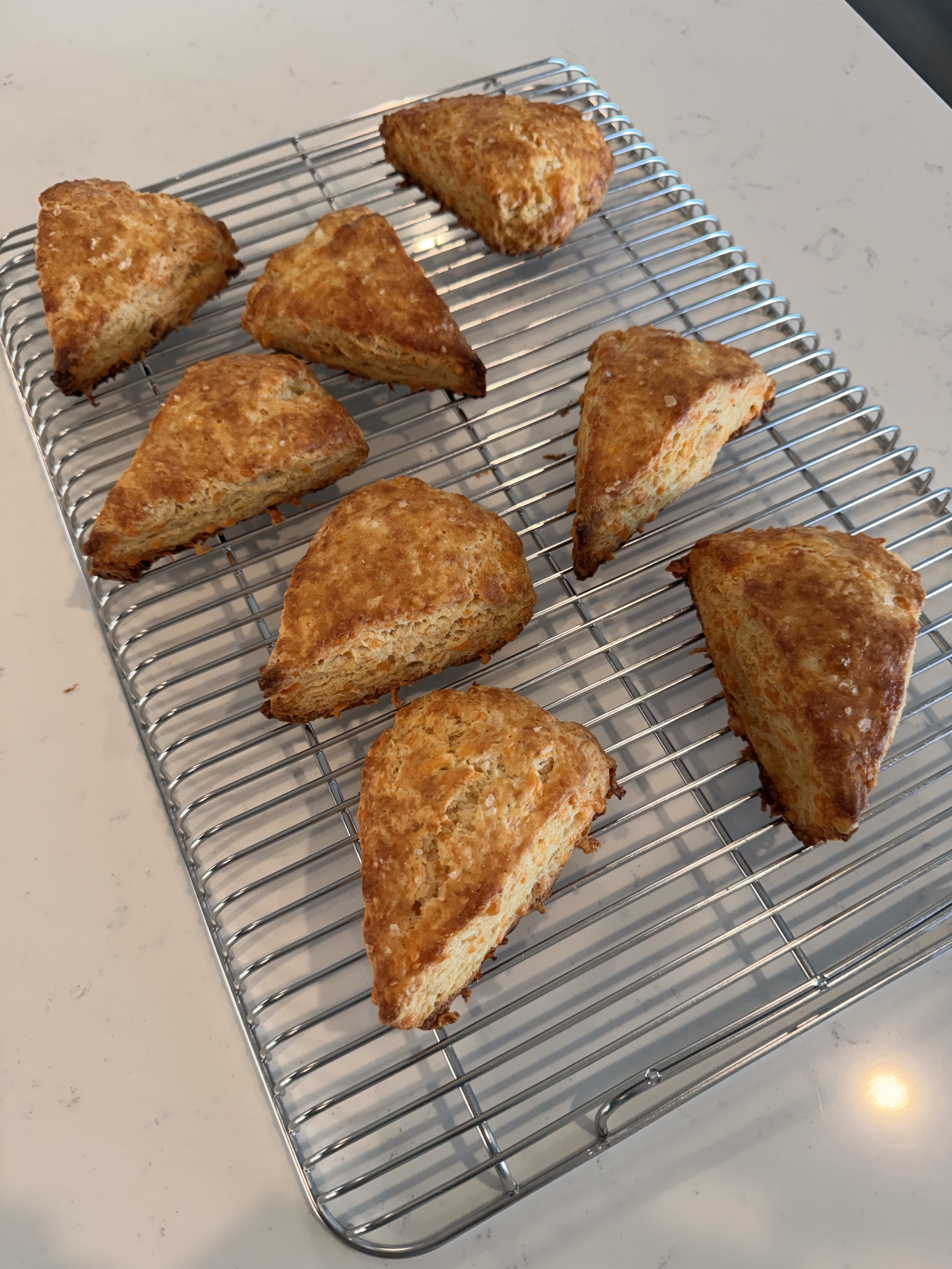 Cheesy Buttermilk Scones