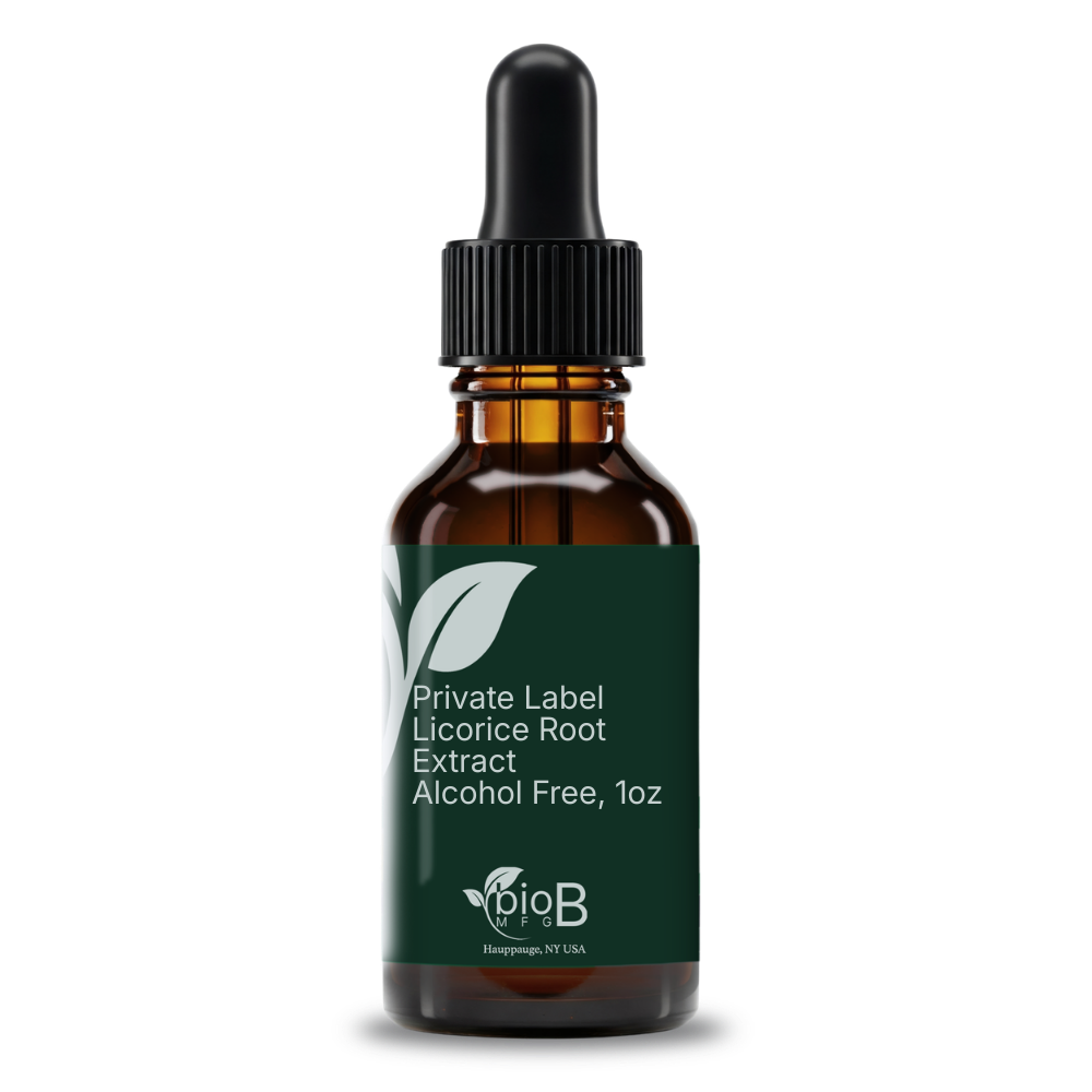 Private Label Licorice Root Extract Alcohol Free, 1oz