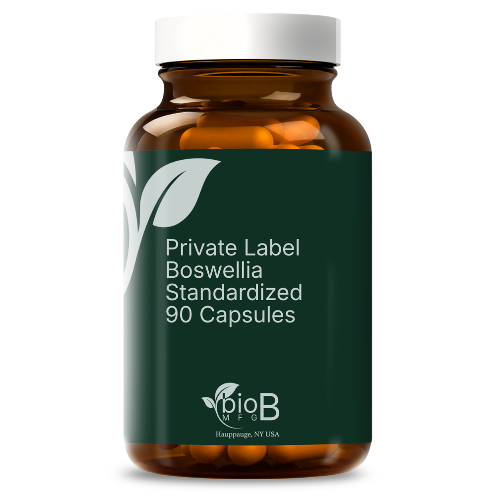 Private Label Boswellia Standardized, 90 Capsules