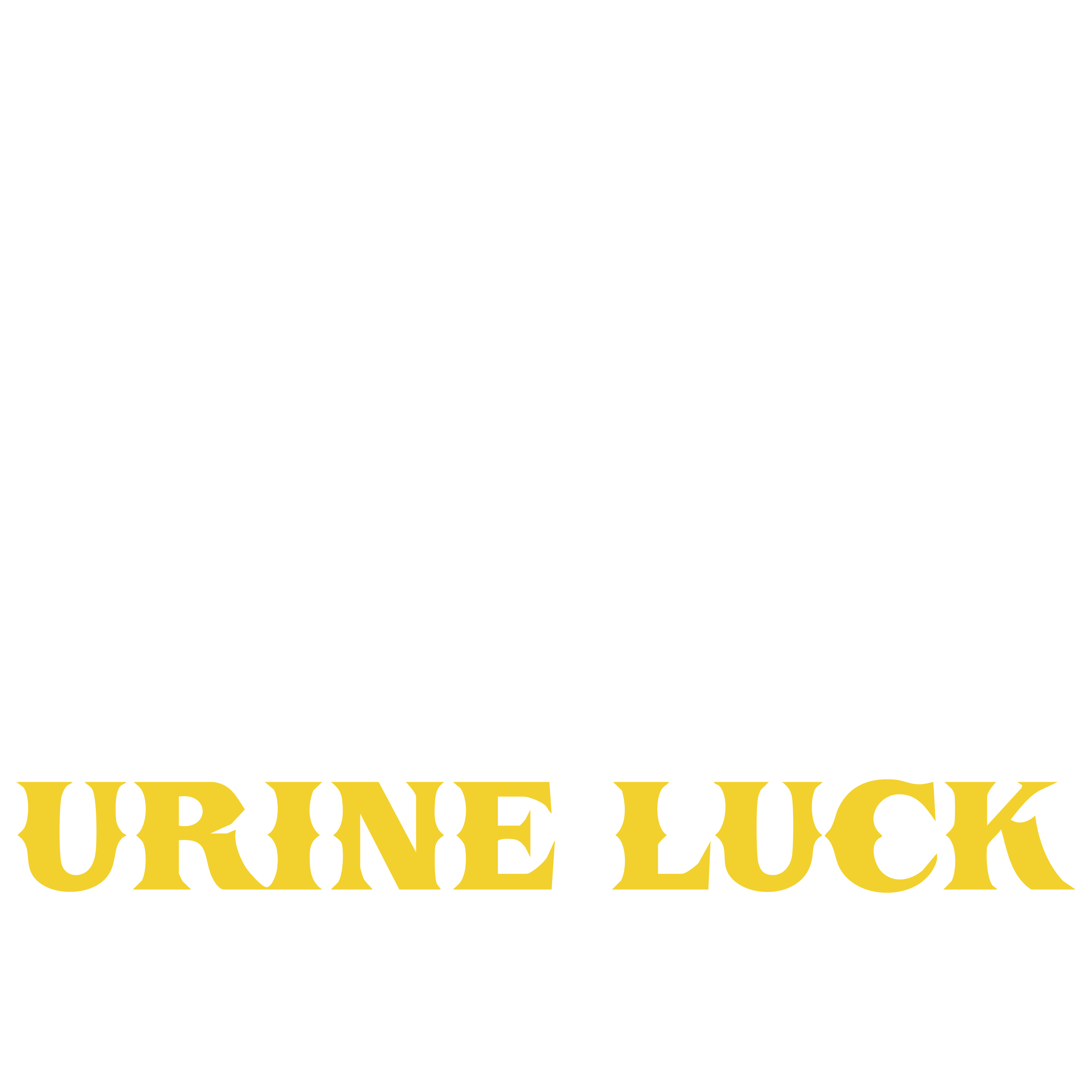 Logo for Urine Luck Portables & Septic featuring a portable restroom icon and the phone number 760-874-8105.