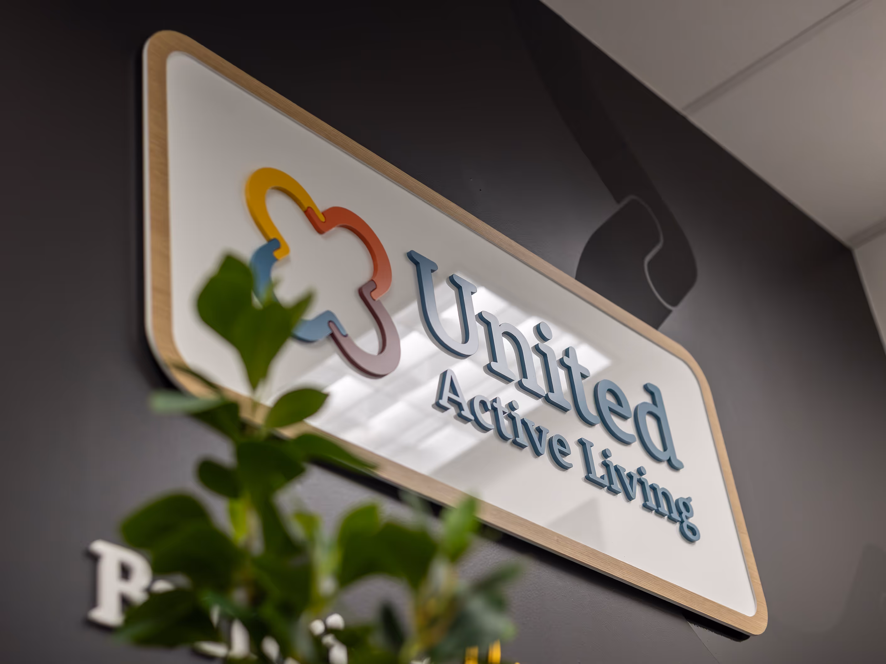 United Active Living Corporate Signage & Privacy Film