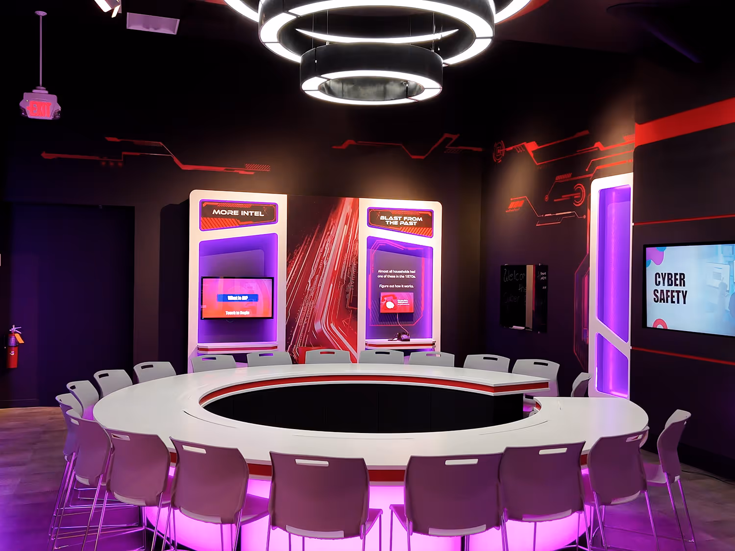 Cyber Safety Centre Interpretive Exhibit