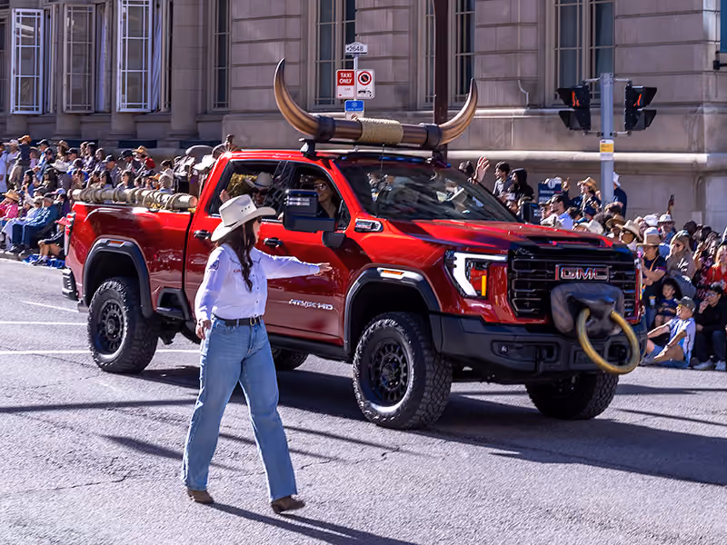GMC Custom Vehicle Displays at the Calgary Stampede