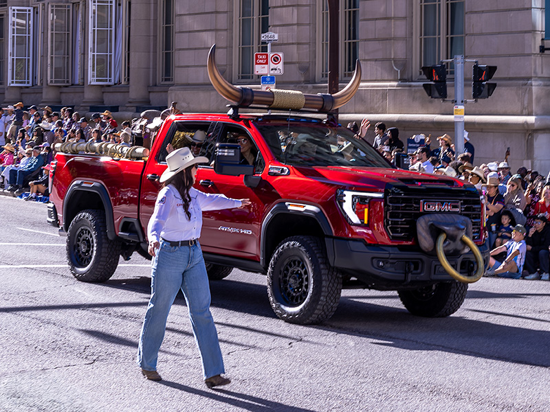GMC Custom Vehicle Displays at the Calgary Stampede