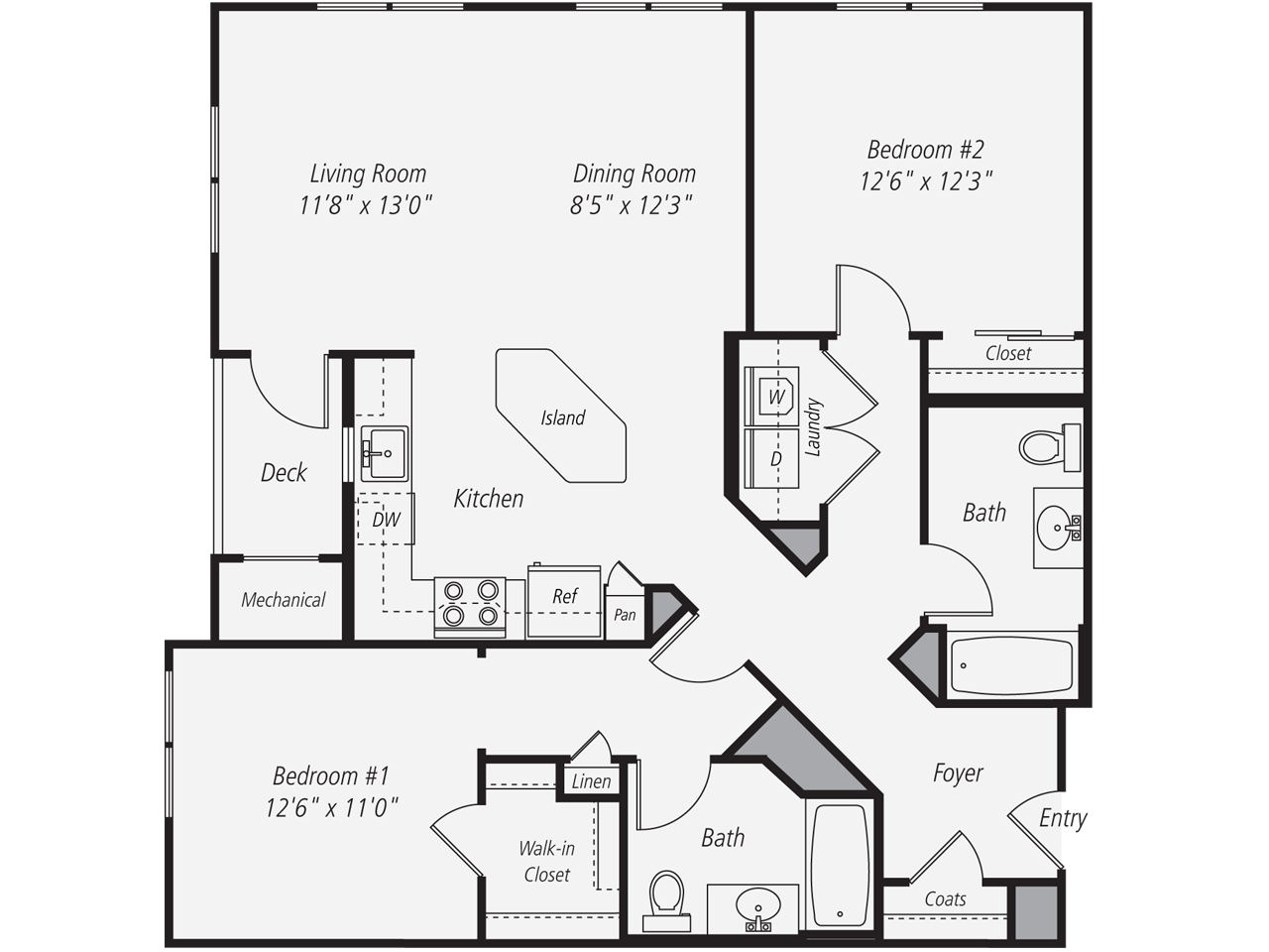 2 Bedroom Loft B4