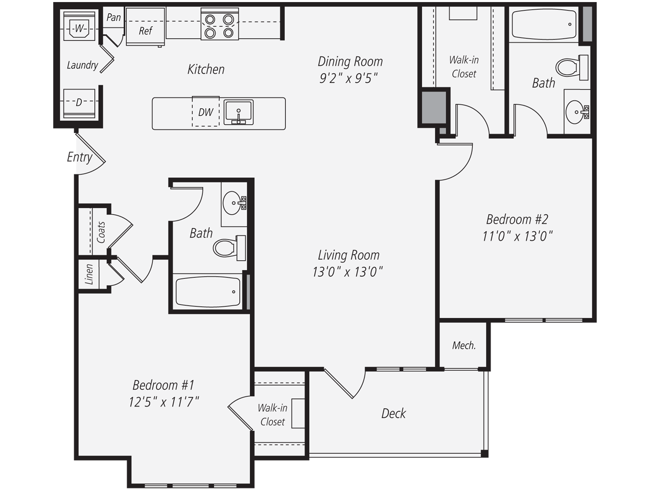 2 Bedroom Loft B2