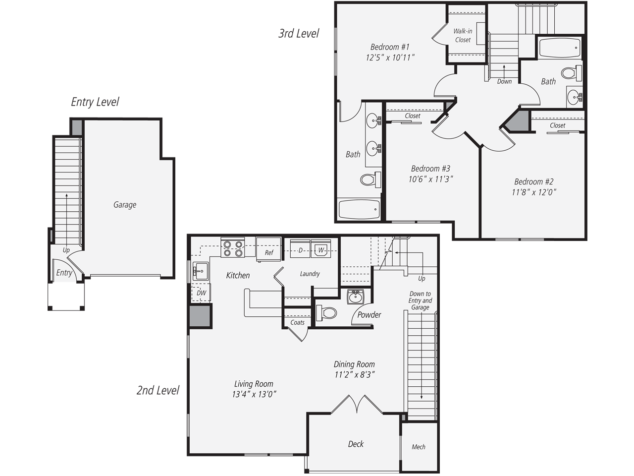 3 Bedroom Townhouse C2THG