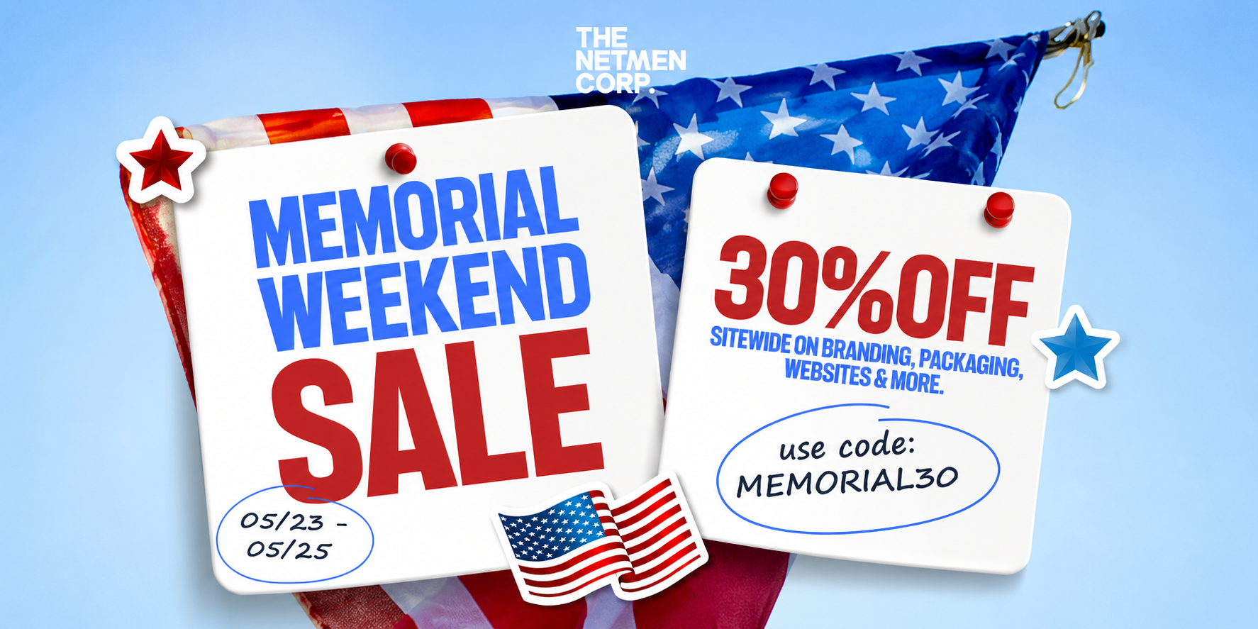 Memorial Weekend Sale - 30% OFF