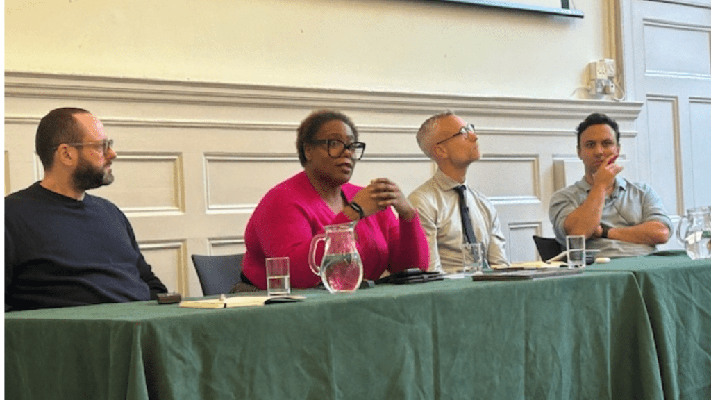 Senior broadcasters from the BBC, ITN, Sky News and Channel 5, at our Big Talk