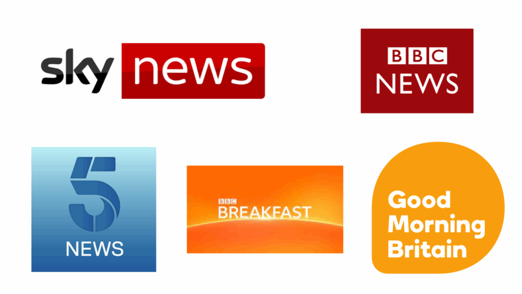 Broadcaster logos