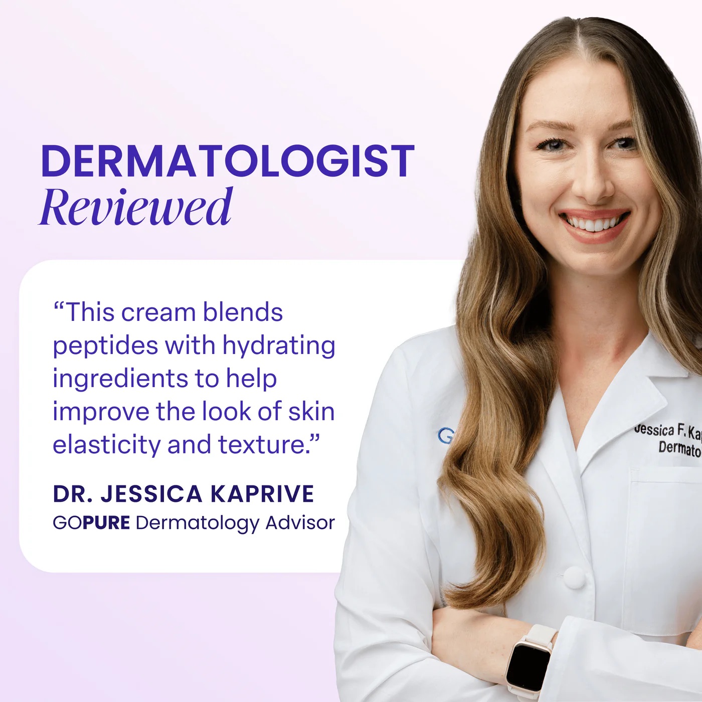 Dermatologist quote about belly cream
