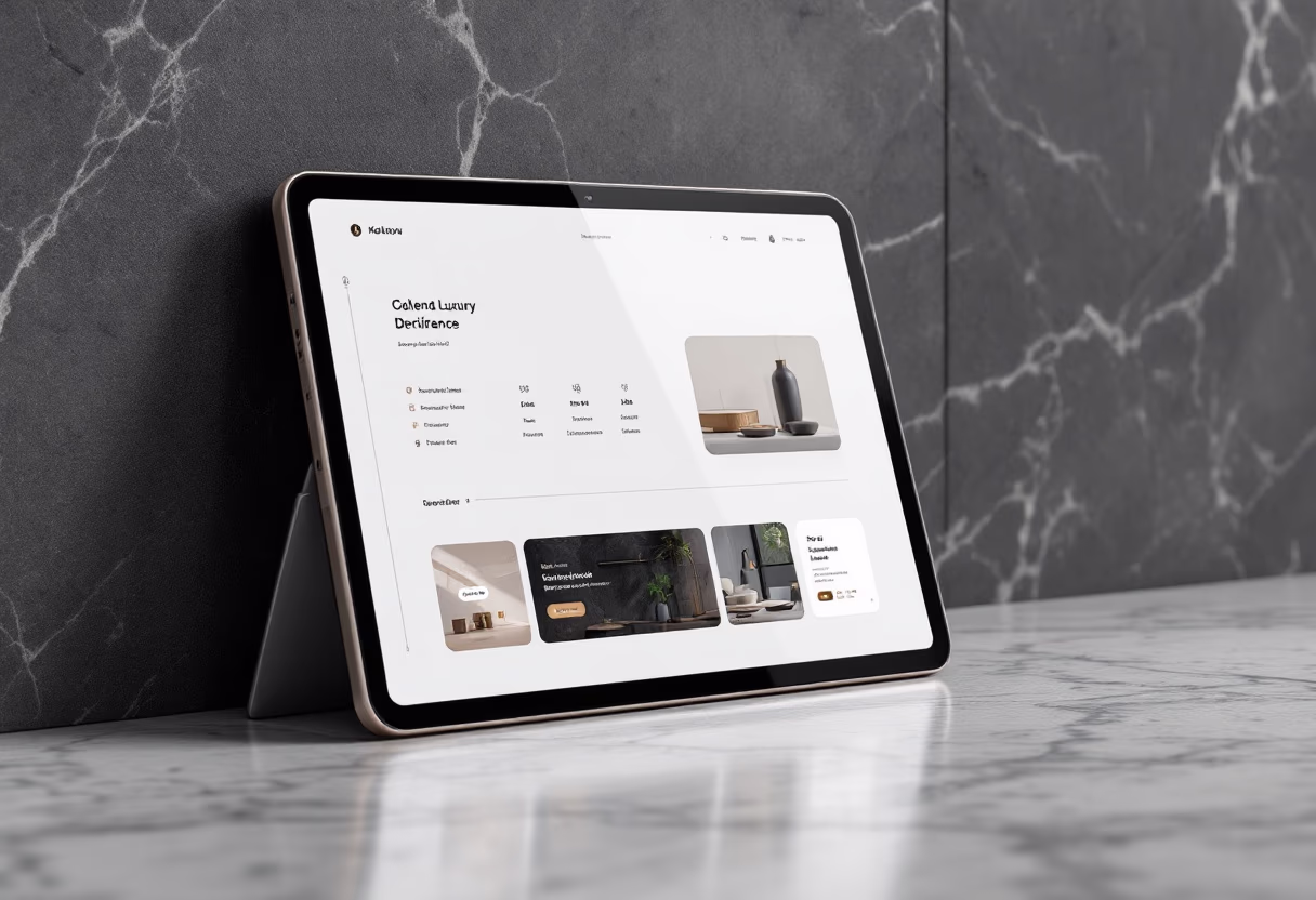 [interface] screenshot of core features (for a b2b saas)