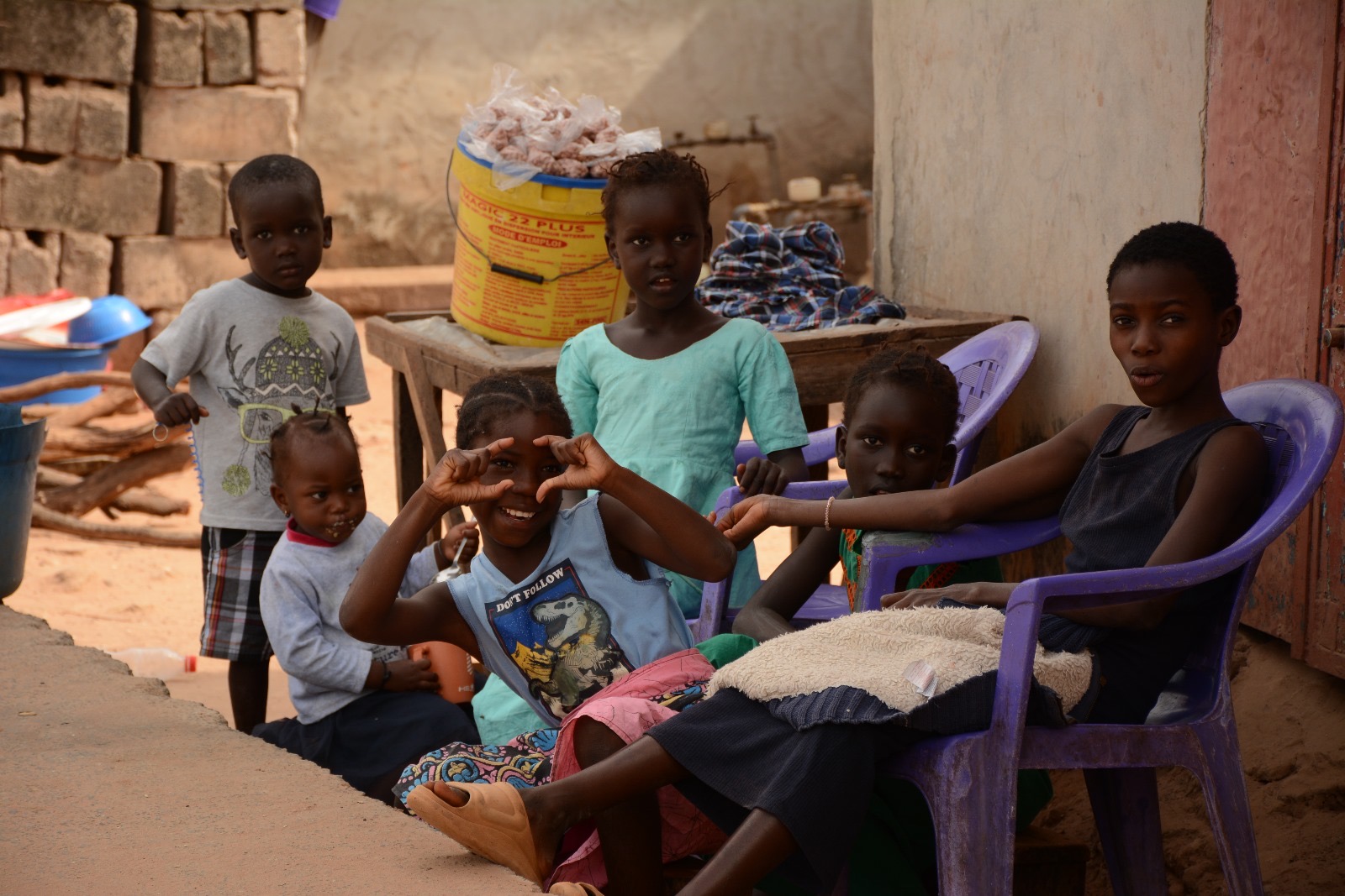 famille enfants Sénégal