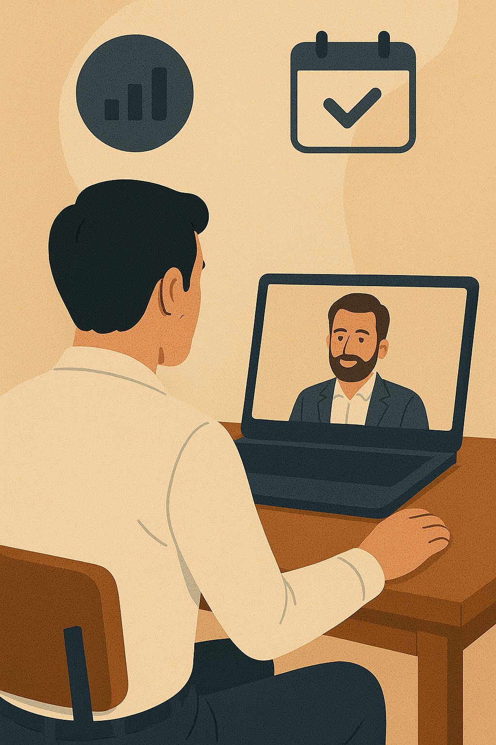 image of contact details graphic (for a travel tech)