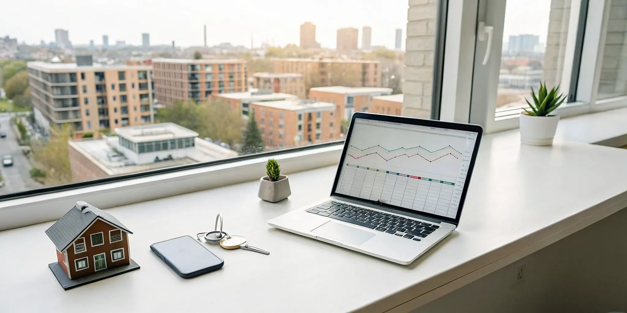 A laptop showing analytics from one of the best dynamic pricing tools for an Airbnb rental.