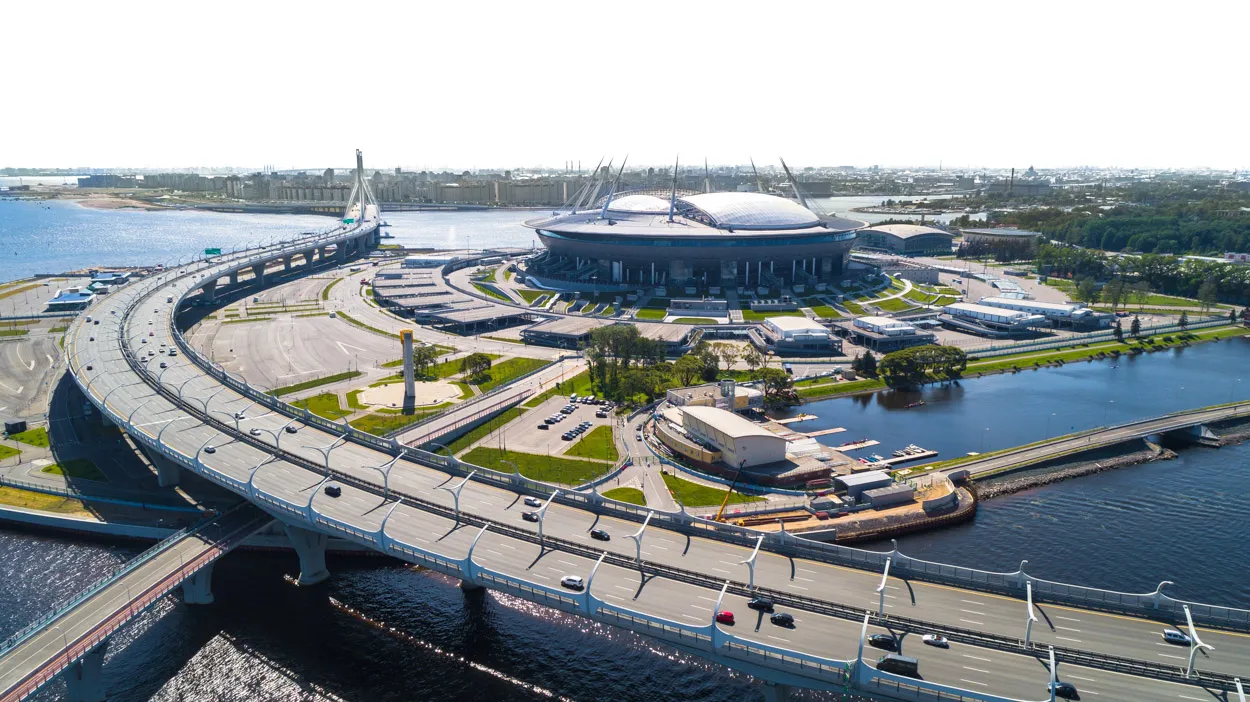 Tampa skyline and infrastructure showcasing GQM Inc.’s commercial construction, roofing, and compliance projects across Central Florida.