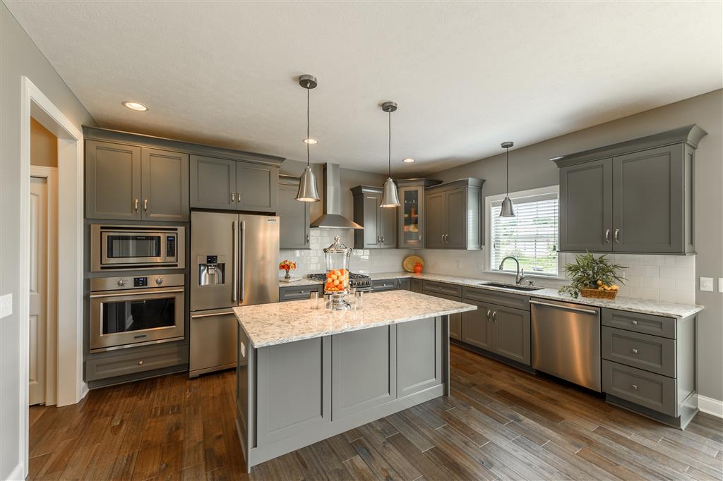 Newly remodeled kitchen