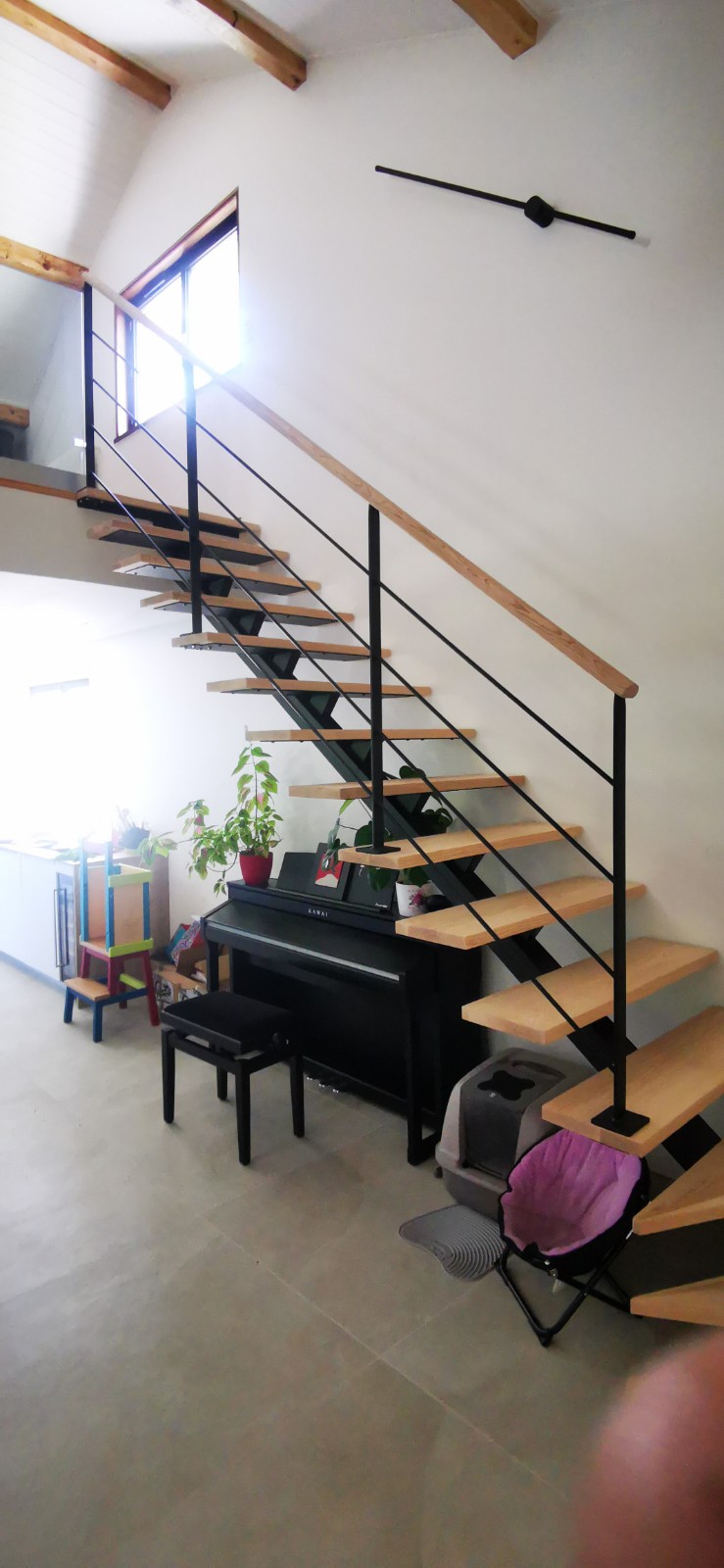 Escalier Verre Bois Intérieur