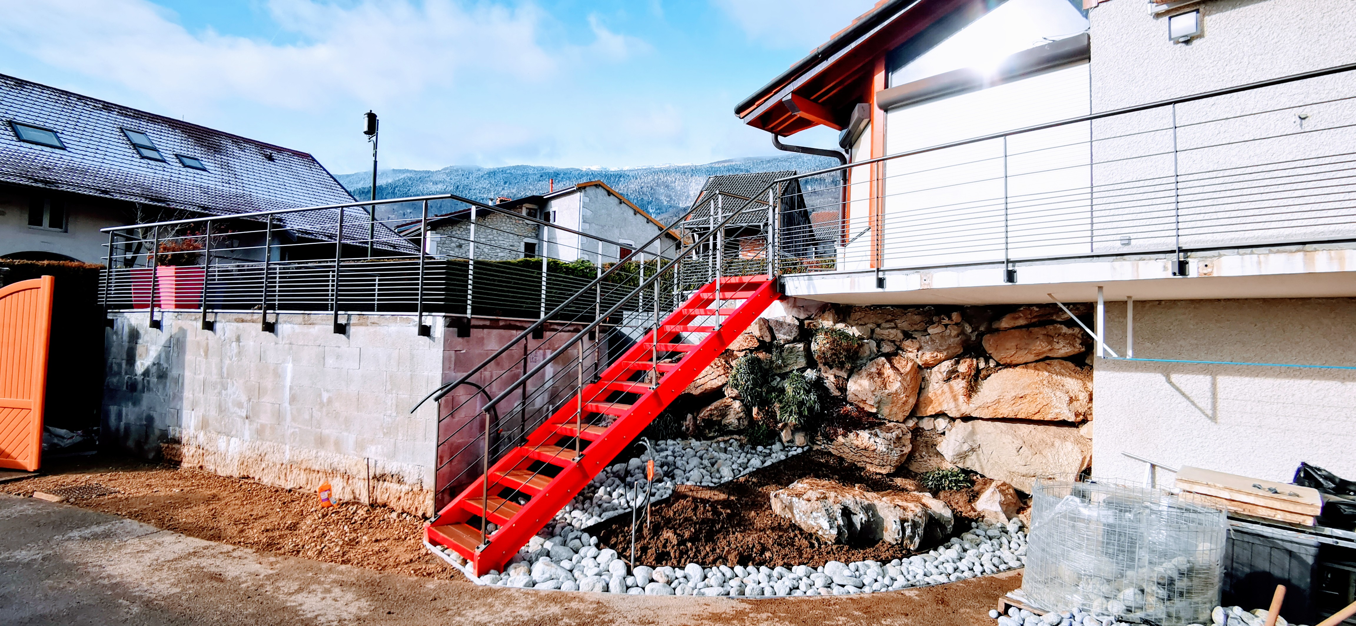 Escalier Métal Extérieur