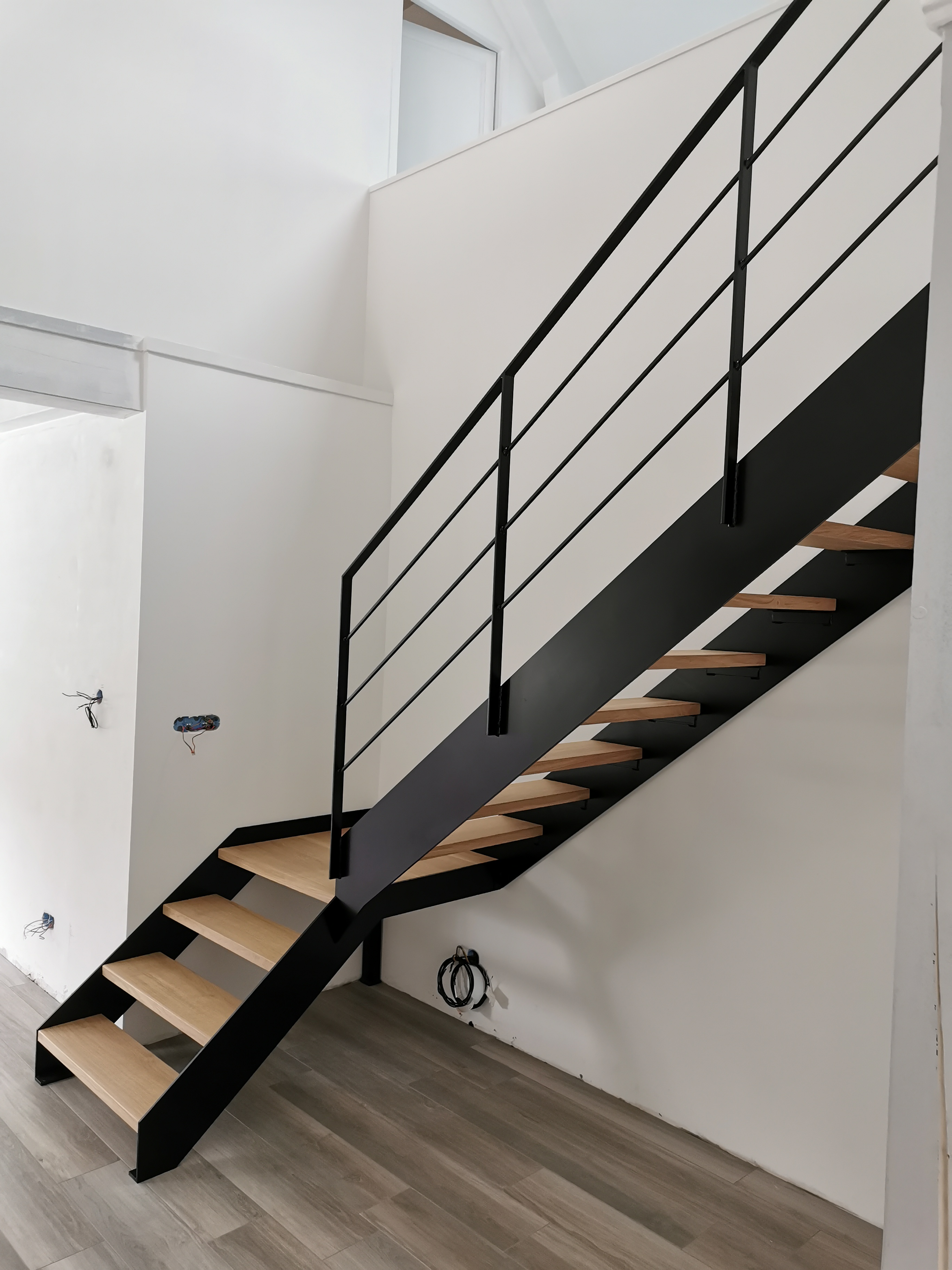 Escalier Bois Métal Intérieur