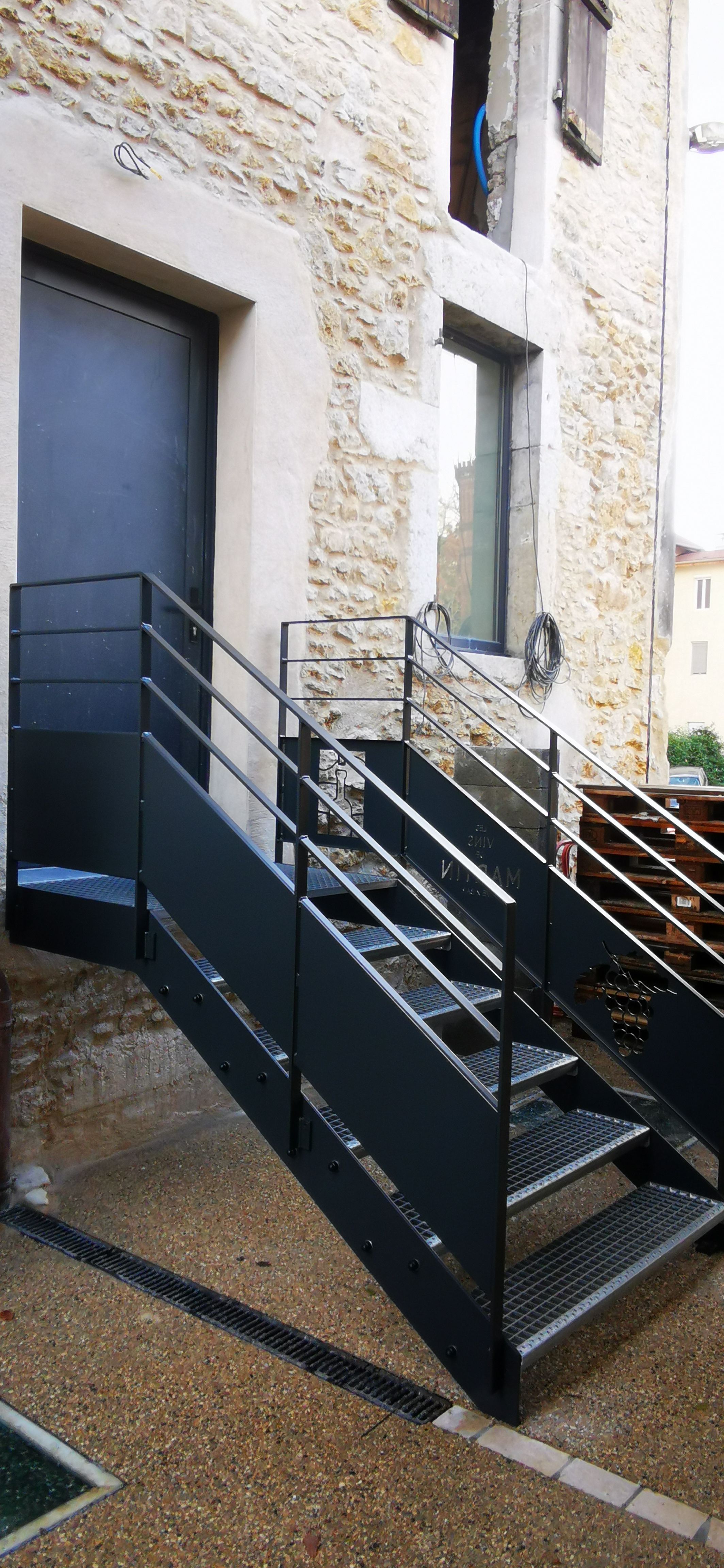 Escalier Métal Extérieur