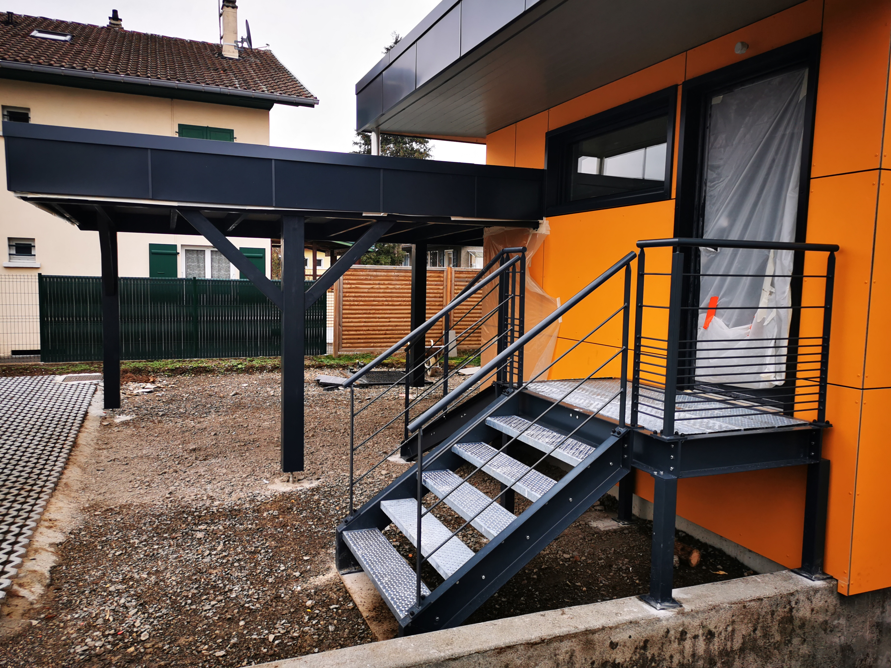 Escalier Métal Extérieur