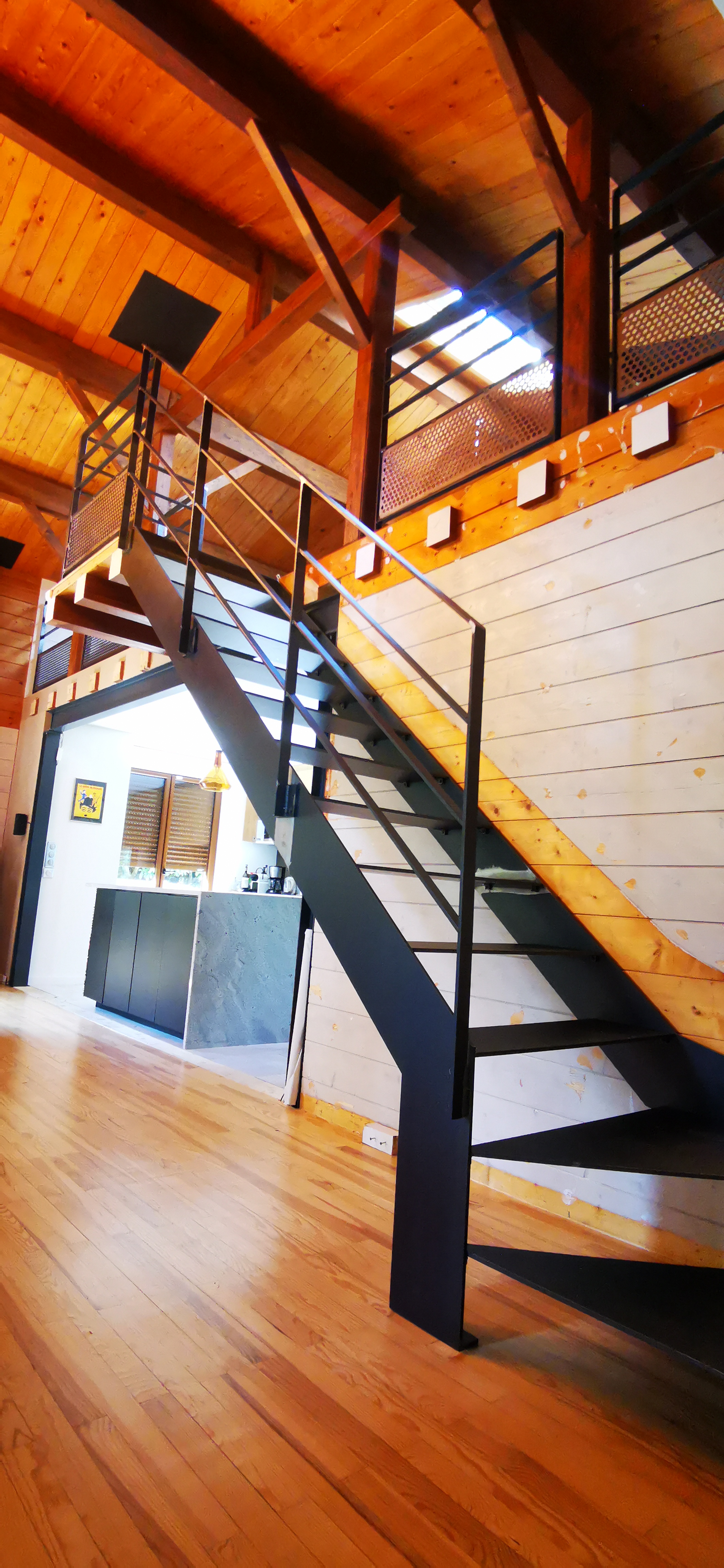 Escalier Métal Design Intérieur