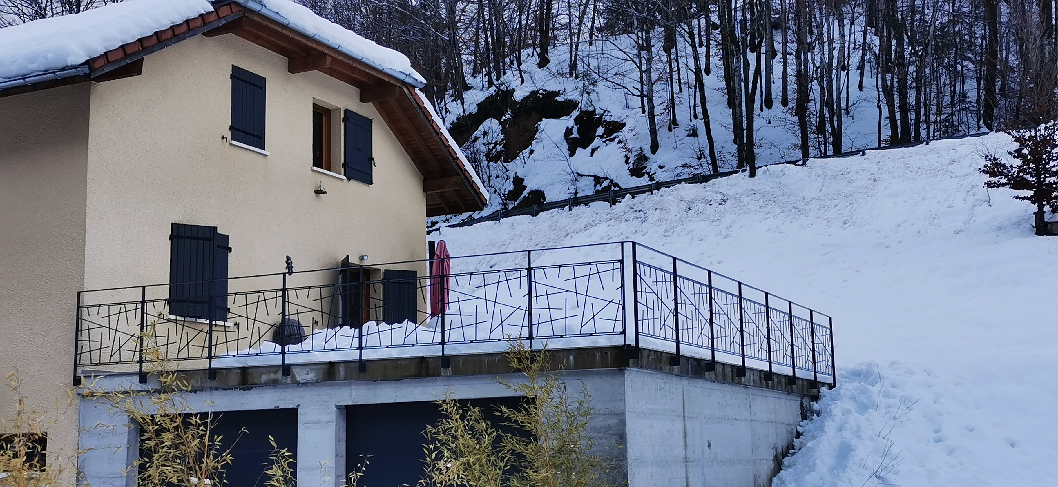 Garde-corps Métal Design Extérieur