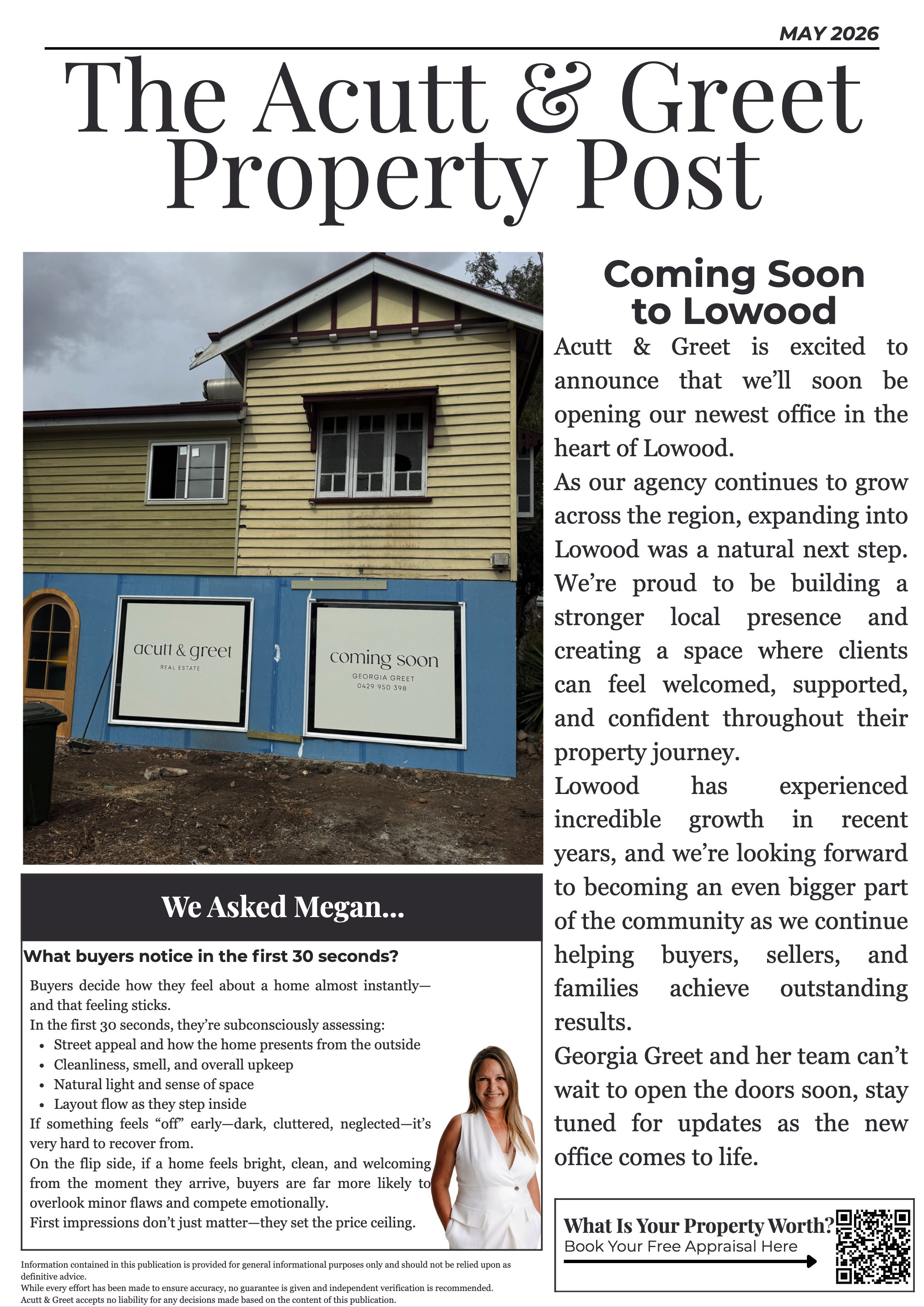 The acutt & greet property post