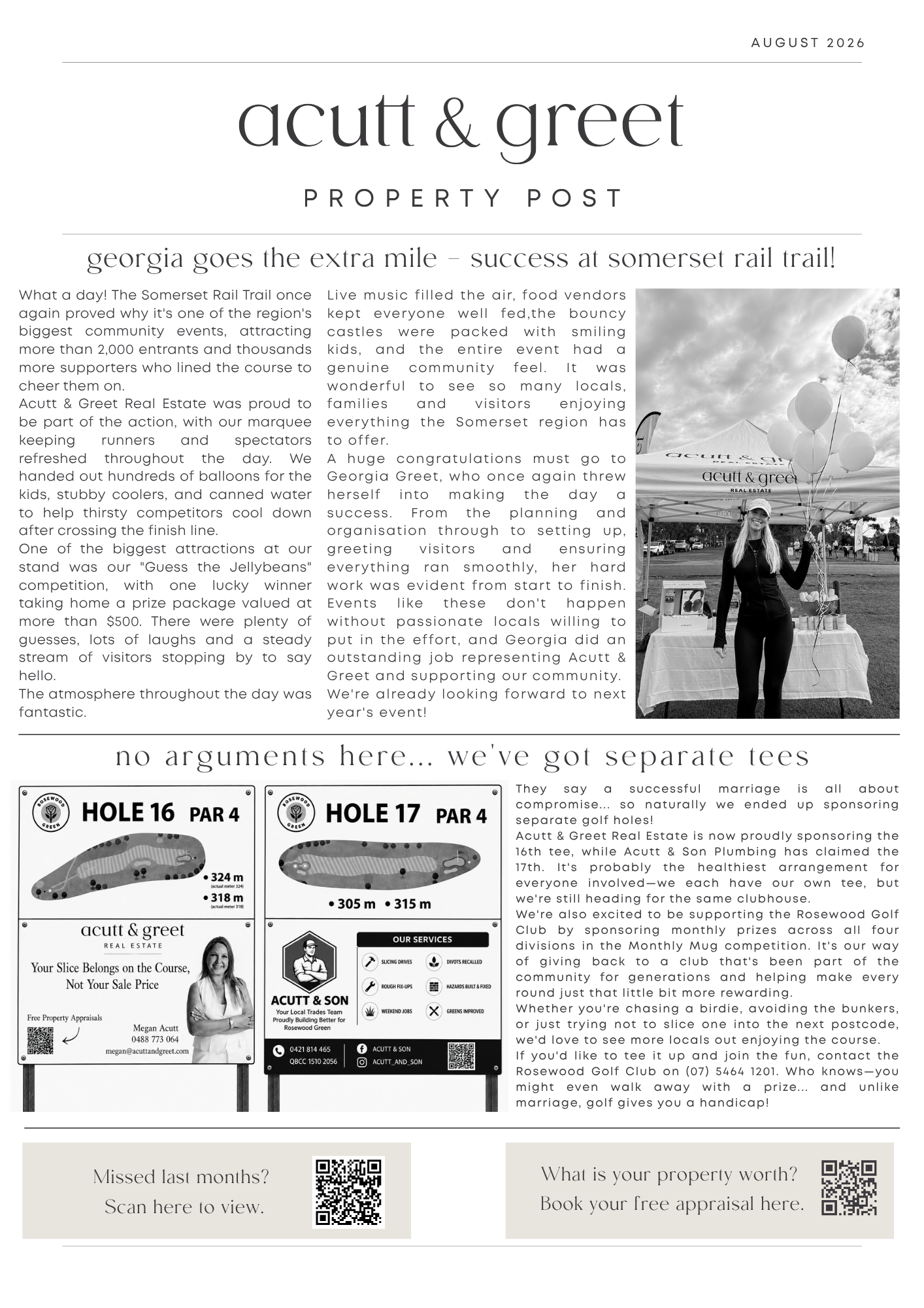The Acutt & Greet Property Post | August 2026