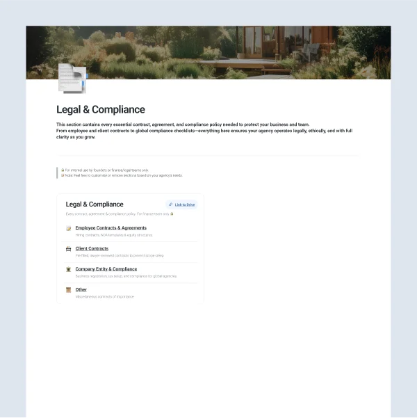UI / UX Design compliance templates, Design NDA, designer contracts from DesignerOS.