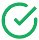 Green checkmark icon